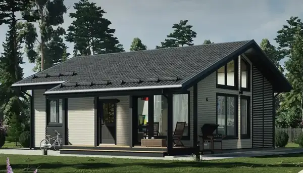 Тало 71 – Классический каркасный дом 82м²