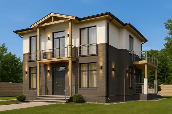 Цитадель – Дом из газобетона 175м²