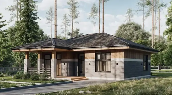 Камбри – Дом из газобетона 112м²