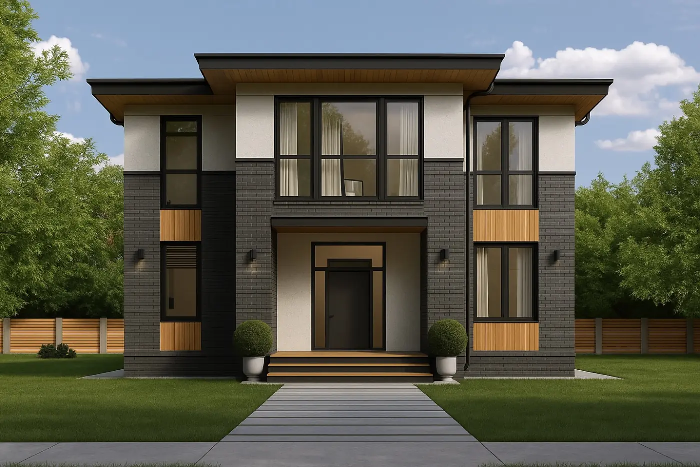 Орион – Дом из газобетона 190м²