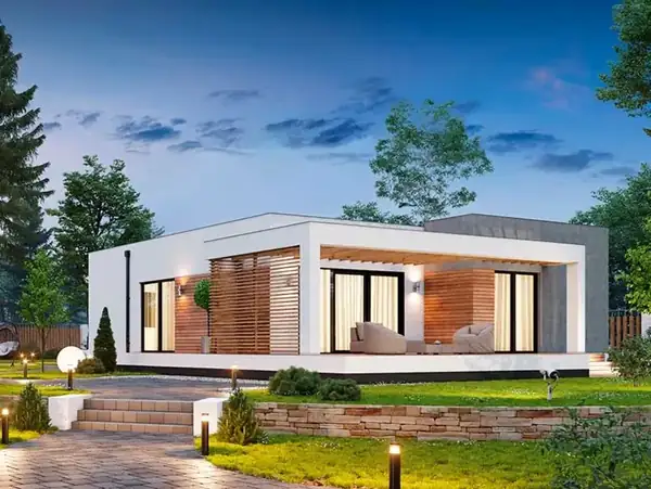 Альфа 170 – Заводской каркасный дом 170м²